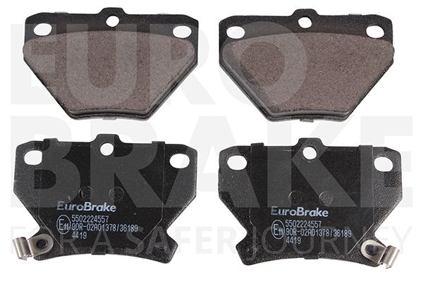 EUROBRAKE Bremžu uzliku kompl., Disku bremzes 5502224557