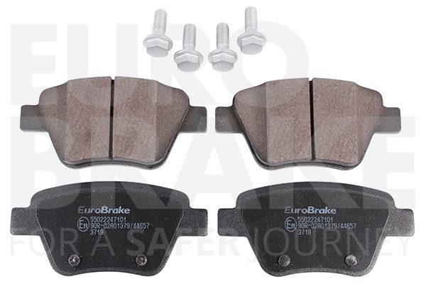 EUROBRAKE Комплект тормозных колодок, дисковый тормоз 55022247101