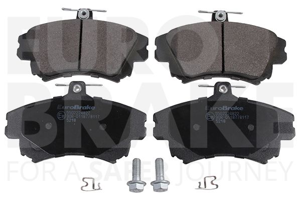 EUROBRAKE Комплект тормозных колодок, дисковый тормоз 5502224822