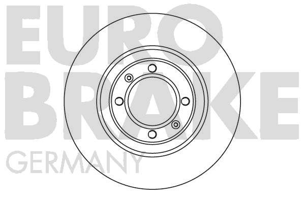 EUROBRAKE Bremžu diski 5815201006