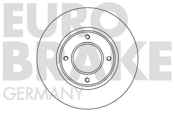 EUROBRAKE Тормозной диск 5815201215