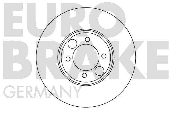 EUROBRAKE Тормозной диск 5815201216