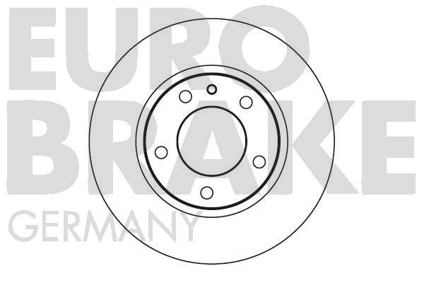 EUROBRAKE Тормозной диск 5815201512