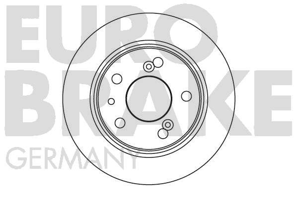 EUROBRAKE Bremžu diski 5815201910