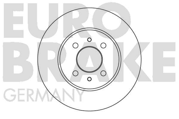 EUROBRAKE Тормозной диск 5815202308
