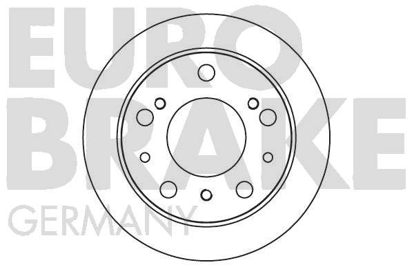 EUROBRAKE Bremžu diski 5815202309
