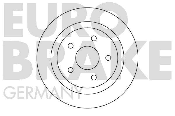 EUROBRAKE Тормозной диск 5815202539