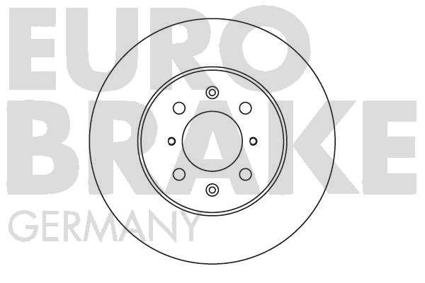 EUROBRAKE Тормозной диск 5815202608