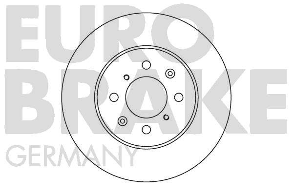 EUROBRAKE Bremžu diski 5815202614