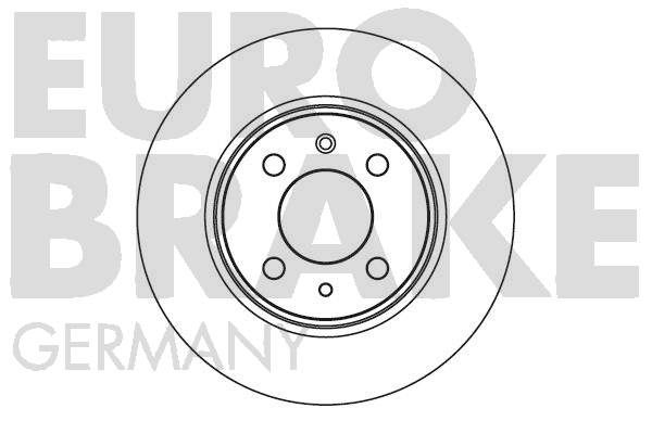 EUROBRAKE Тормозной диск 5815204105