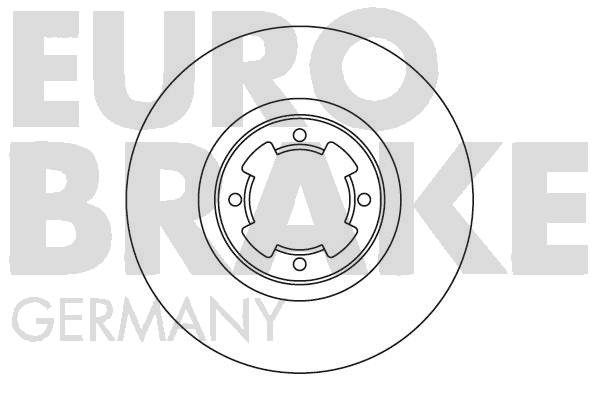EUROBRAKE Тормозной диск 5815204402