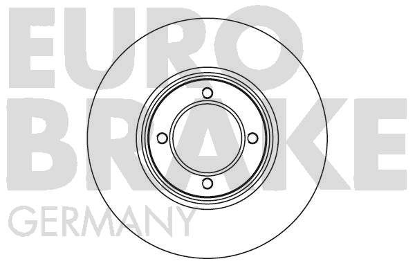 EUROBRAKE Тормозной диск 5815204508