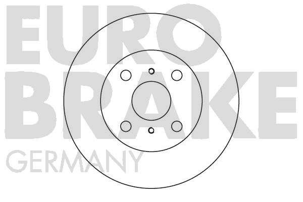 EUROBRAKE Bremžu diski 5815204514