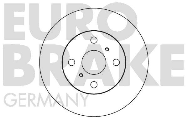 EUROBRAKE Bremžu diski 5815204515