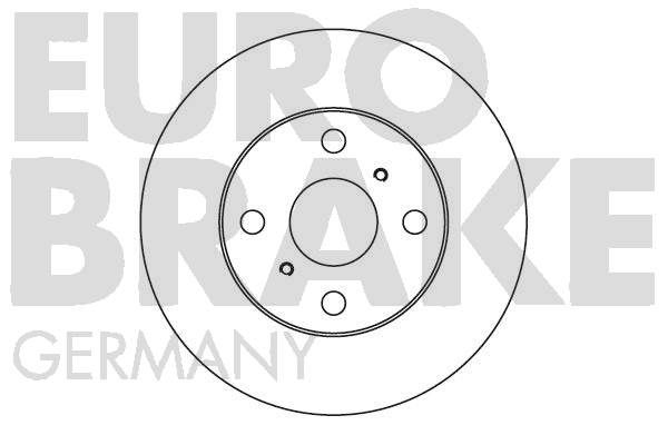 EUROBRAKE Тормозной диск 5815204530