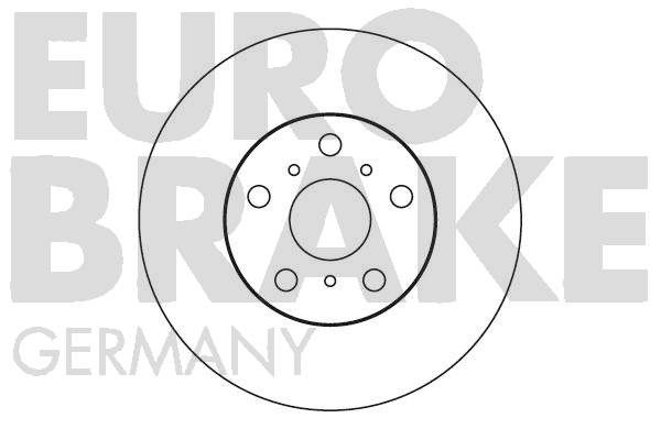 EUROBRAKE Тормозной диск 5815204534