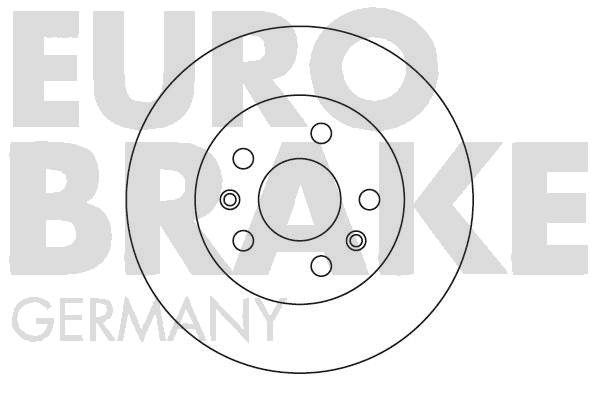 EUROBRAKE Тормозной диск 5815204708