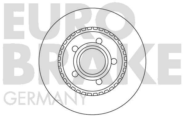 EUROBRAKE Тормозной диск 5815204752