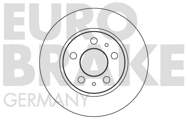 EUROBRAKE Тормозной диск 5815204802