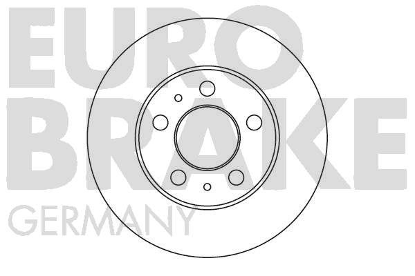 EUROBRAKE Тормозной диск 5815204806