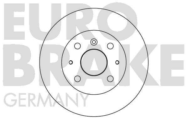 EUROBRAKE Тормозной диск 5815205105