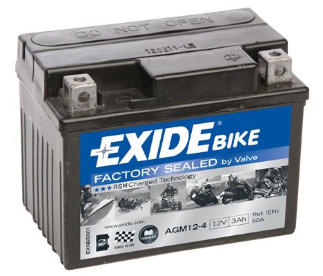 EXIDE Startera akumulatoru baterija AGM12-4