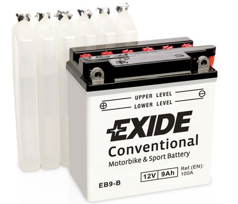 EXIDE Startera akumulatoru baterija EB9-B