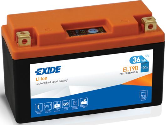 EXIDE Стартерная аккумуляторная батарея ELT9B