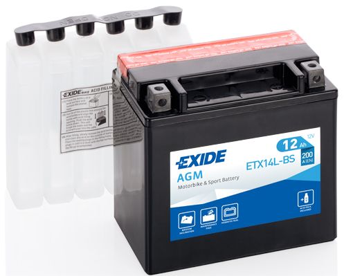 EXIDE Startera akumulatoru baterija ETX14L-BS