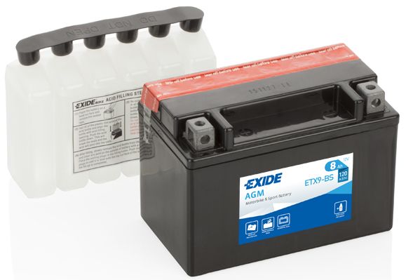 EXIDE Startera akumulatoru baterija ETX9-BS