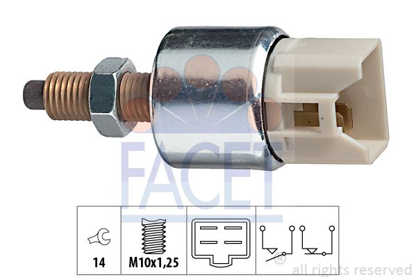FACET Bremžu signāla slēdzis 7.1122