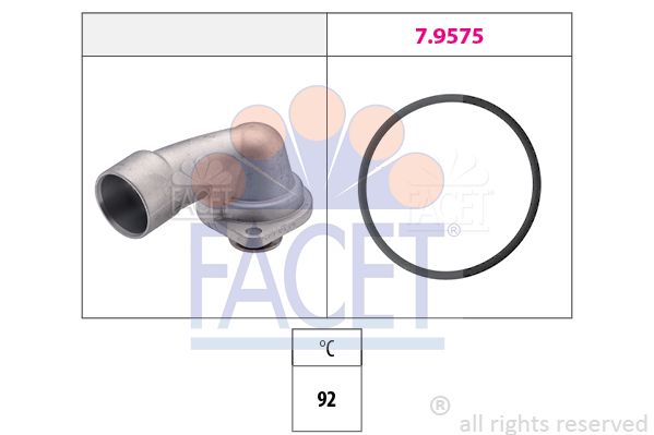 FACET Termostats, Dzesēšanas šķidrums 7.8349