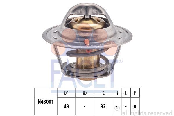 FACET Termostats, Dzesēšanas šķidrums 7.8376S