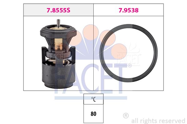 FACET Termostats, Dzesēšanas šķidrums 7.8555