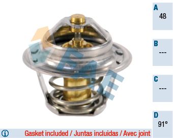 FAE Термостат, охлаждающая жидкость 5202791