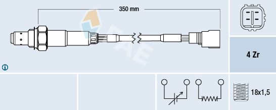 FAE Лямбда-зонд 77511