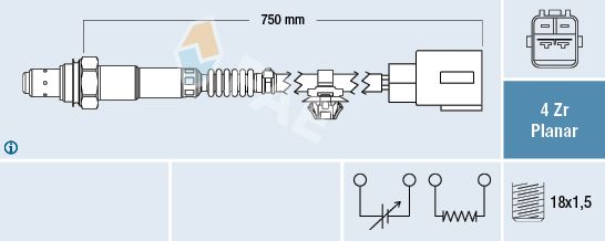 FAE Лямбда-зонд 77513