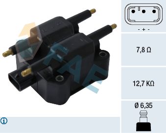 FAE Катушка зажигания 80296