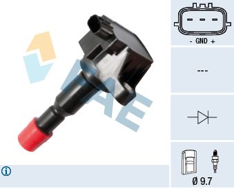 FAE Катушка зажигания 80336