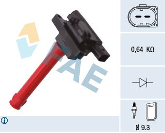 FAE Катушка зажигания 80441