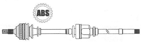 FARCOM Piedziņas vārpsta 122463