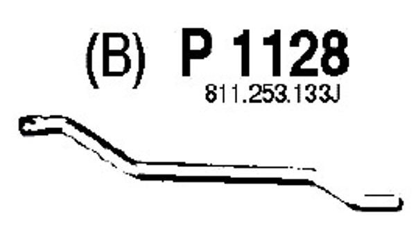 FENNO Izplūdes caurule P1128