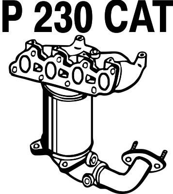 FENNO Katalizators P230CAT