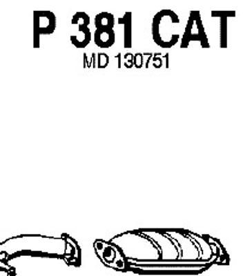 FENNO Katalizators P381CAT