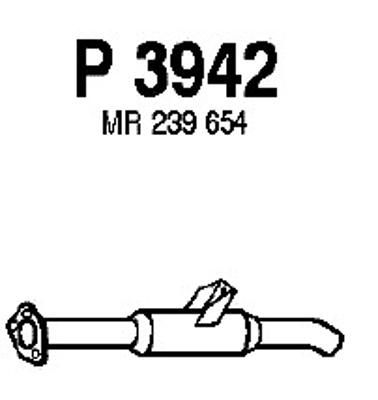 FENNO Izplūdes gāzu trokšņa slāpētājs (pēdējais) P3942
