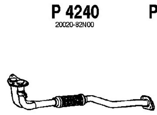 FENNO Izplūdes caurule P4240