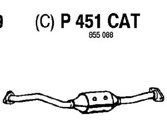FENNO Katalizators P451CAT