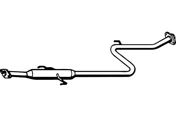 FENNO Vidējais izpl. gāzu trokšņa slāpētājs P6674