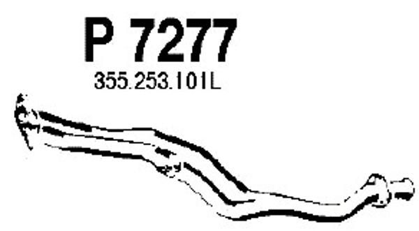 FENNO Izplūdes caurule P7277