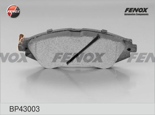 FENOX Комплект тормозных колодок, дисковый тормоз BP43003